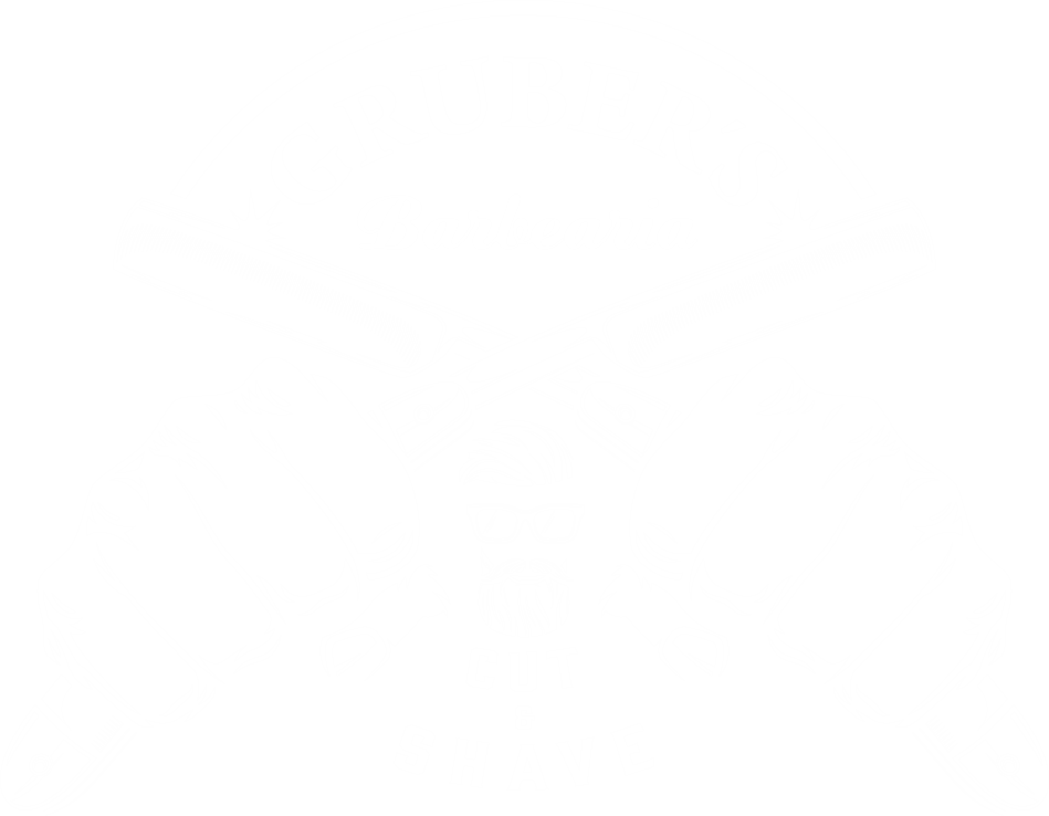 Gruber's Barbearia — Logo